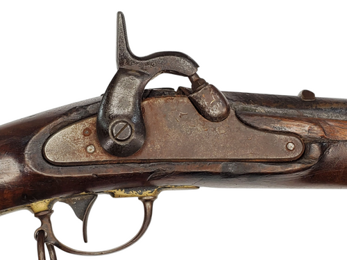 M1861 PERCUSSION RIFLE CUT DOWN TO CARBINE