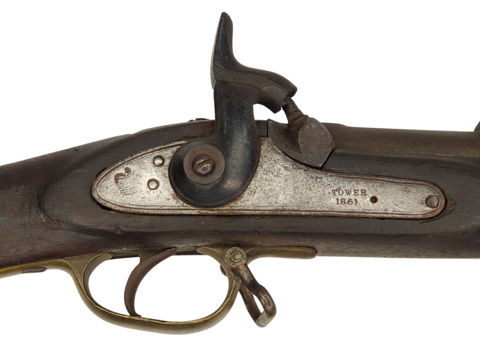 TOWER ENFIELD P53 MUSKET WITH 1861 PRODUCTION DATE