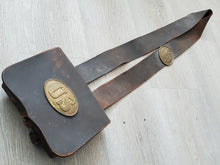 1861 PATTERN WATERTOWN ARSENAL CARTRIDGE BOX WITH SLING 1863 DATE