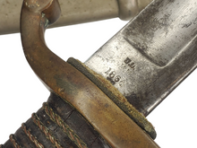 AMES M1840 MOUNTED ARTILLERY SWORD AND SCABBARD 1864