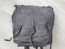 CIVIL WAR DOUBLE BAGGED TARRED CANVAS KNAPSACK THAT BELONGED TO SIDNEY E. COLBURN OF THE 16TH MASSACHUSSETTS BATTALION