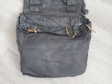 CIVIL WAR DOUBLE BAGGED TARRED CANVAS KNAPSACK THAT BELONGED TO SIDNEY E. COLBURN OF THE 16TH MASSACHUSSETTS BATTALION