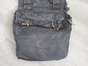CIVIL WAR DOUBLE BAGGED TARRED CANVAS KNAPSACK THAT BELONGED TO SIDNEY E. COLBURN OF THE 16TH MASSACHUSSETTS BATTALION