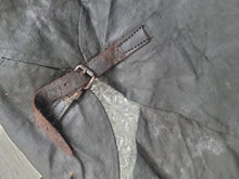 CIVIL WAR DOUBLE BAGGED TARRED CANVAS KNAPSACK THAT BELONGED TO SIDNEY E. COLBURN OF THE 16TH MASSACHUSSETTS BATTALION