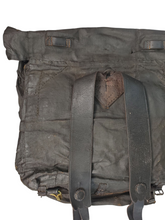 CIVIL WAR DOUBLE BAGGED TARRED CANVAS KNAPSACK THAT BELONGED TO SIDNEY E. COLBURN OF THE 16TH MASSACHUSSETTS BATTALION