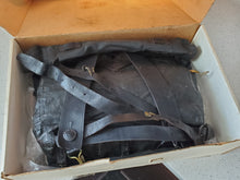 CIVIL WAR DOUBLE BAGGED TARRED CANVAS KNAPSACK THAT BELONGED TO SIDNEY E. COLBURN OF THE 16TH MASSACHUSSETTS BATTALION