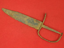 EXCAVATED CONFEDERATE D-GUARD BOWIE KNIFE RECOVERED FROM FT. DONELSON AND PUBLISHED IN "CIVIL WAR RELICS OF THE WESTERN CAMPAIGN"