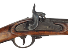 AUSTRIAN LORENZ M1854 RIFLE WITH 1858 PRODUCTION DATE