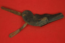 ALLEN & WHEELOCK MEDIUM FRAME BAR HAMMER POCKET PERCUSSION REVOLVER WITH LEATHER HOLSTER