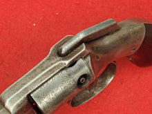 ALLEN & WHEELOCK MEDIUM FRAME BAR HAMMER POCKET PERCUSSION REVOLVER WITH LEATHER HOLSTER