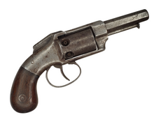 ALLEN & WHEELOCK MEDIUM FRAME BAR HAMMER POCKET PERCUSSION REVOLVER