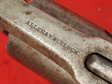 ALLEN & WHEELOCK MEDIUM FRAME BAR HAMMER POCKET PERCUSSION REVOLVER