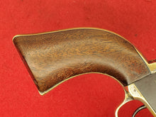 COLT M1849 .31 CAL PERCUSSION POCKET REVOLVER SN# 15921 (1850) AND POWDER FLASK