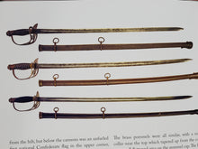 EXCAVATED CONFEDERATE STATES ARMORY KENANSVILLE OFFICERS PARTIAL SWORD SCABBARD AND FULL LENGTH BLADE