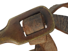 CONFEDERATE BRASS CAVALRY SPUR WITH LEATHER STRAP CS-18 VARIANT