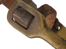 CONFEDERATE BRASS CAVALRY SPUR WITH LEATHER STRAP CS-18 VARIANT