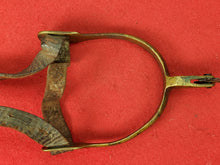 CONFEDERATE BRASS CAVALRY SPUR WITH LEATHER STRAP CS-18 VARIANT