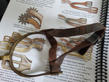 CONFEDERATE BRASS CAVALRY SPUR WITH LEATHER STRAP CS-18 VARIANT