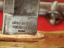 AMES M1860 CAVALRY SWORD AND SCABBARD WITH 1860 PRODUCTION DATE