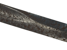 EXCAVATED CONFEDERATE STATES ARMORY KENANSVILLE OFFICERS PARTIAL SWORD SCABBARD AND FULL LENGTH BLADE