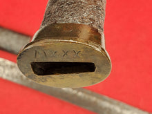 EXCAVATED CONFEDERATE STATES ARMORY KENANSVILLE OFFICERS PARTIAL SWORD SCABBARD AND FULL LENGTH BLADE