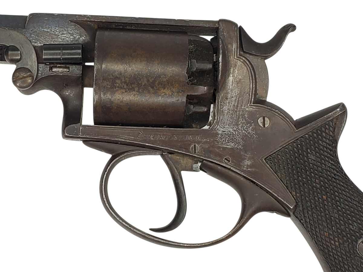 ADAMS PATENT 5 SHOT PERCUSSION REVOLVER SN#1643 – 1st Alabama Cavalry