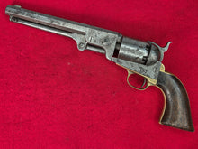 U.S. MARTIALLY MARKED COLT M1851 PERCUSSION NAVY REOLVER 1857