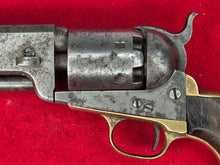 U.S. MARTIALLY MARKED COLT M1851 PERCUSSION NAVY REOLVER 1857