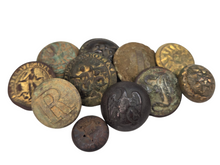 EXCAVATED CONFEDERATE DROOP WING OFFICERS COAT BUTTON RECOVERED FROM BATTLE OF GRAND ECORE