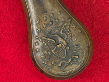 Original Civil War Eagle Powder Flask