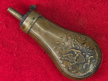 Original Civil War Eagle Powder Flask