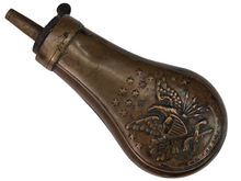 Original Civil War Eagle Powder Flask