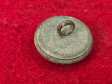 EXCAVATED CONFEDERATE R RIFLEMAN COAT BUTTON RECOVERED FROM GRAND ECORE