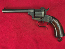 BELGIAN M1854 E. LEFAUCHEUX BREVETE 12MM PINFIRE REVOLVER SN#32235