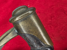 AMES M1860 CAVALRY SWORD AND SCABBARD 1860 DATE