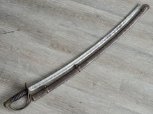 AMES M1860 CAVALRY SWORD AND SCABBARD 1860 DATE