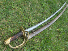 AMES M1860 CAVALRY SWORD AND SCABBARD WITH 1859 DATE