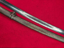AMES M1860 CAVALRY SWORD AND SCABBARD WITH 1859 DATE