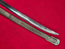 AMES M1860 CAVALRY SWORD AND SCABBARD WITH 1859 DATE
