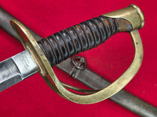 AMES M1860 CAVALRY SWORD AND SCABBARD WITH 1859 DATE