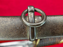 AMES M1860 CAVALRY SWORD AND SCABBARD WITH 1859 DATE