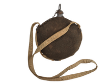 M1858 SMOOTHSIDE CANTEEN COMPLETE WITH COVER, SLING AND STOPPER WITH CHAIN