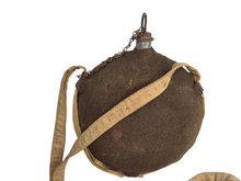 M1858 SMOOTHSIDE CANTEEN COMPLETE WITH COVER, SLING AND STOPPER WITH CHAIN