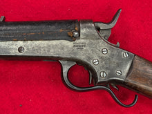 SHARPS & HANKINS PHILADELPHIA M1862 NAVAL CARBINE WITH LEATHER SLEEVE ON BARREL