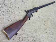 SHARPS & HANKINS PHILADELPHIA M1862 NAVAL CARBINE WITH LEATHER SLEEVE ON BARREL