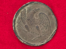 EXCAVATED FEDERAL EAGLE BREASTPLATE RECOVERED FROM THE BATTLE OF GRAND ECORE
