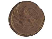 EXCAVATED FEDERAL EAGLE BREASTPLATE RECOVERED FROM THE BATTLE OF GRAND ECORE