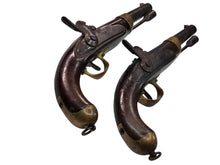 PAIR OF IMPORT PRE CIVIL WAR HORSE PISTOLS FROM LOUISIANA COLLECTION