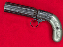 BLUNT & SYMS PEPPERBOX PISTOL WITH DELUXE GRIPS
