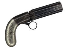 BLUNT & SYMS PEPPERBOX PISTOL WITH DELUXE GRIPS